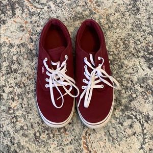 Maroon Vans